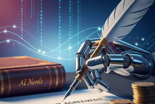 AI 소설 저작권: 수익성 높은 베스트셀러 권리를 독점하는 최고의 가이드 Illustration of AI 소설 저작권: 수익성 높은 베스트셀러 권리를 독점하는 최고의 가이드
