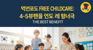 무상 보육 확대: 파격적인 국가 지원으로 4~5세 교육비 부담 없는 최고의 혜택 Illustration of 무상 보육 확대: 파격적인 국가 지원으로 4~5세 교육비 부담 없는 최고의 혜택