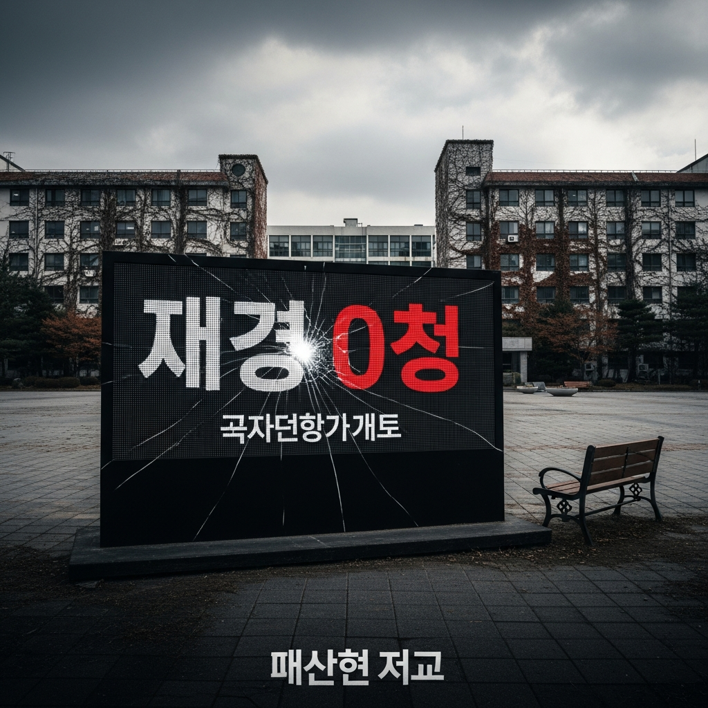 Illustration of 지방대 위기: 30%가 신입생 0명인 충격적이고 최악의 대학 엔딩
