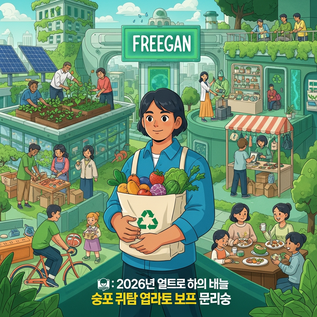 Illustration of 프리건: 2026년 최고의 지속 가능한 삶을 위한 놀라운 비결